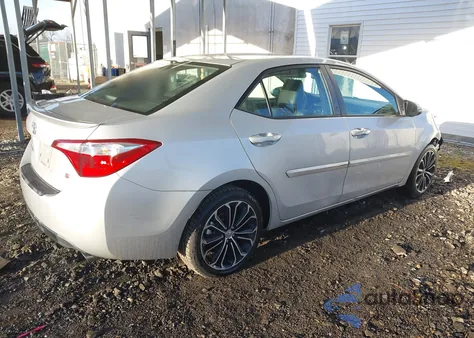 2016 Toyota Corolla S Plus from USA, damaged, VIN 2T1BURHE1GC629543